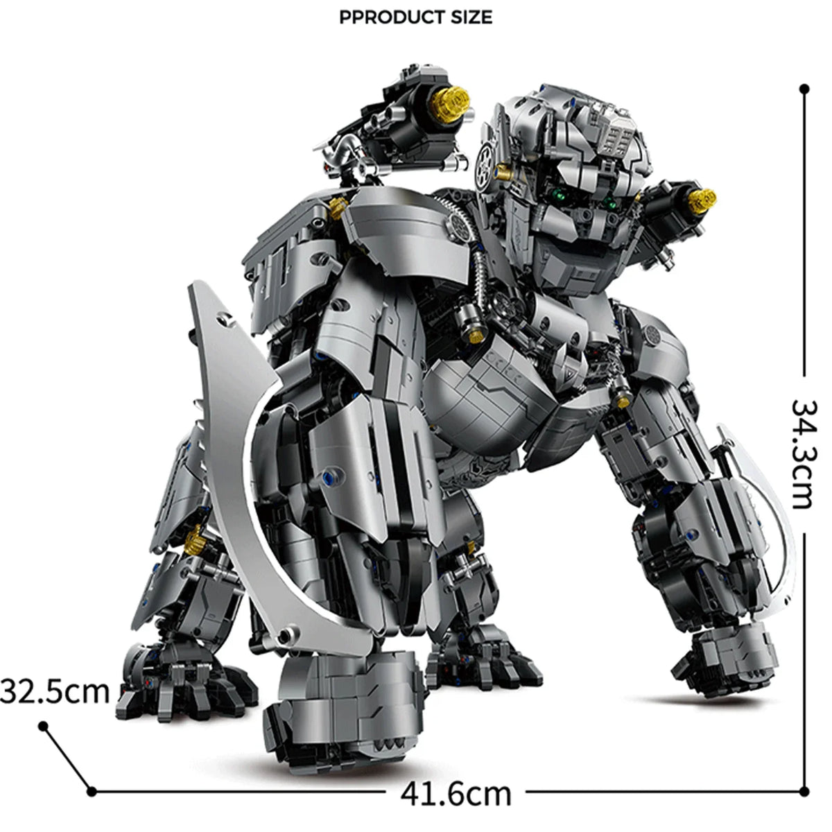 Primal Gorilla Mecha Building Set