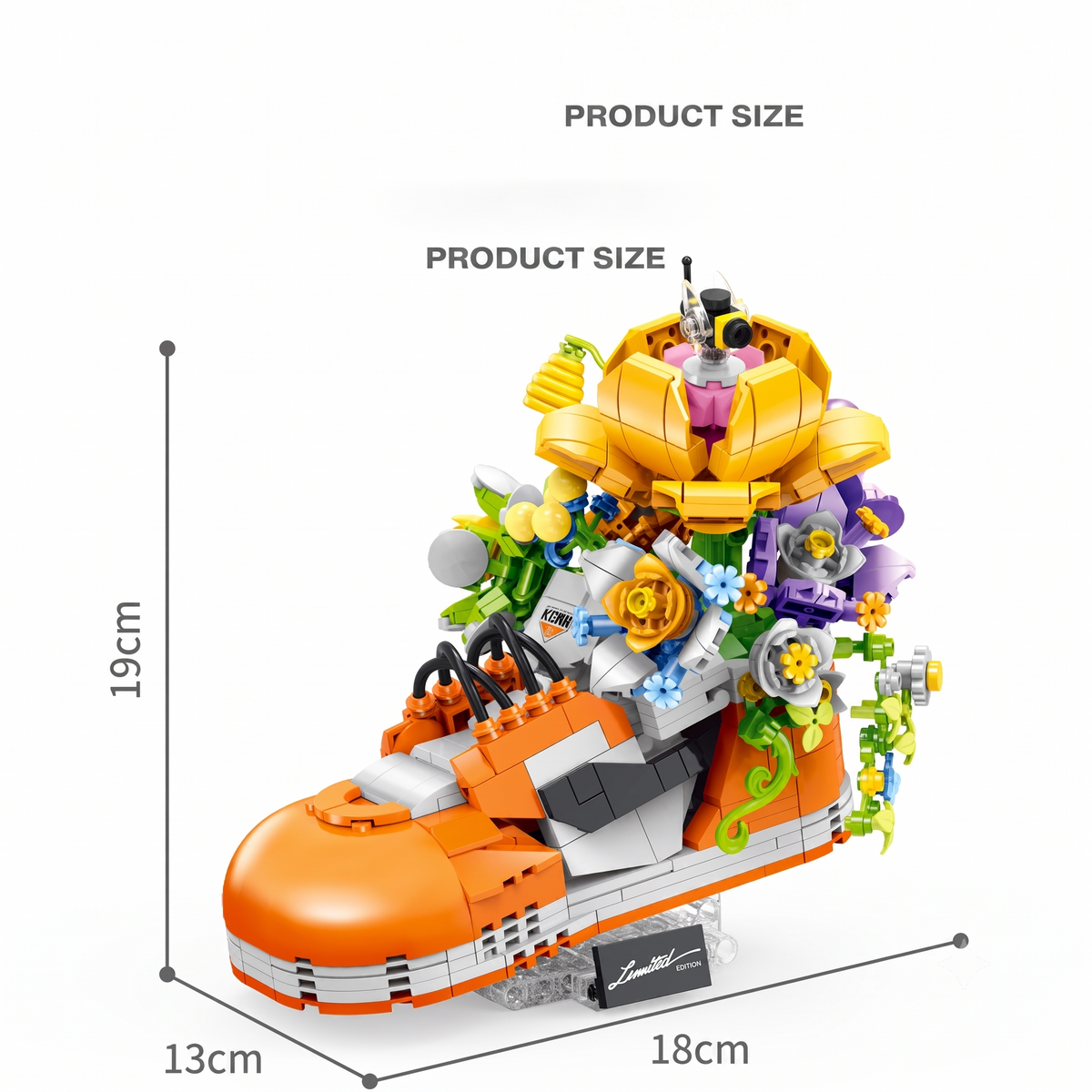 Floral Sneaker Bouquet Building Kit