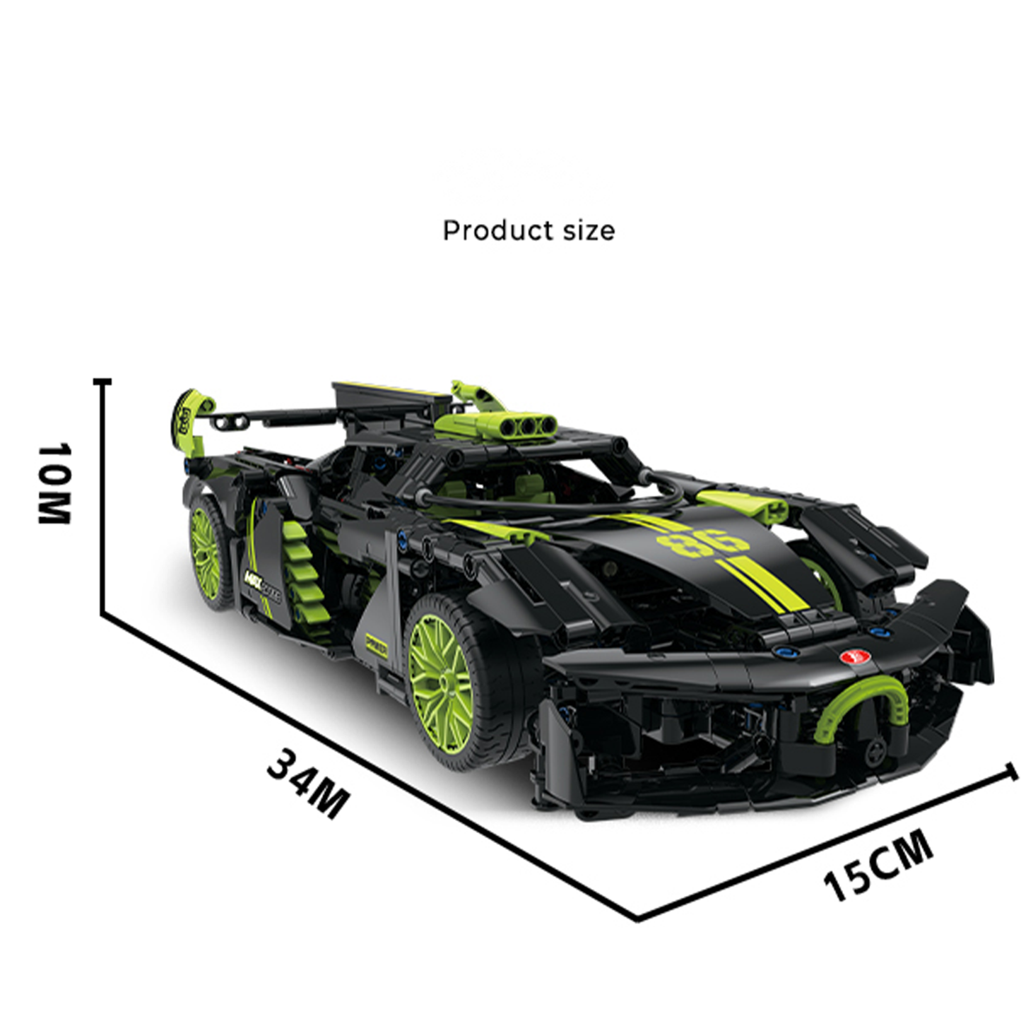 1:14 Track Hypercar Building Kit