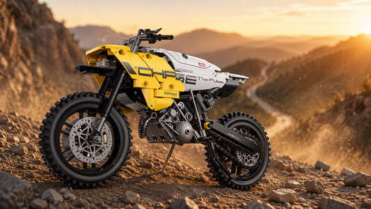 Yellow-and-White Enduro That Never Stopped for Asphalt BR60544 