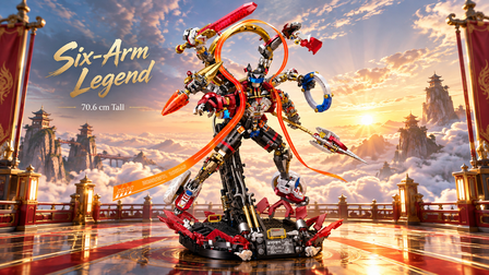 Six Arms. Five Weapons. One Cyber Legend BR80504