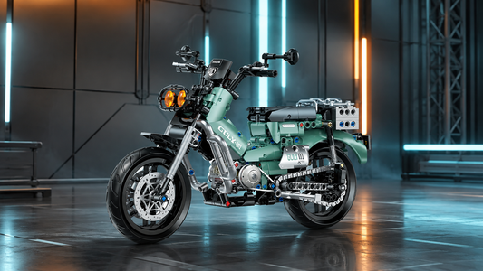 Crash Bars, Rear Rack, Amber Lights — The Retro Trail Bike Build That Earns Every Detail BR60527