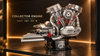 Build a Running V-Twin Engine You Can See Through — 867 Pieces, 4 Speeds, Mist & Sound