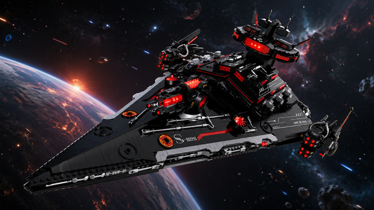 The Warship Brick Build That Commands the Cabinet BR60543