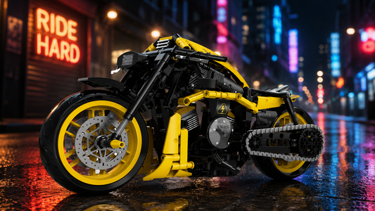 Why This Yellow Power-Cruiser Feels Like a Real Machine  BR60536 🏍️