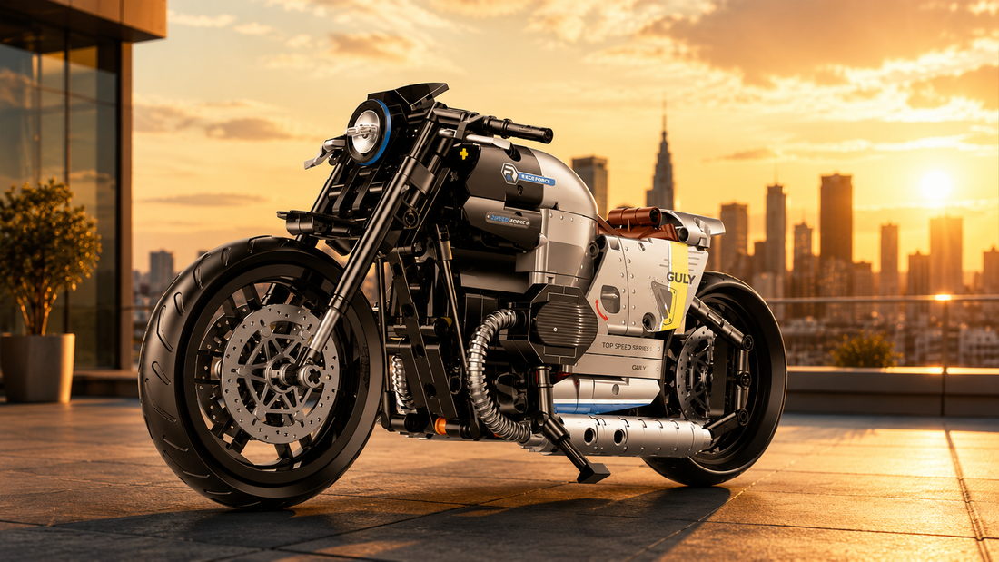 Matte Black. Gold Wheels. Gold Forks. This Is the Cafe Racer Build BR60538