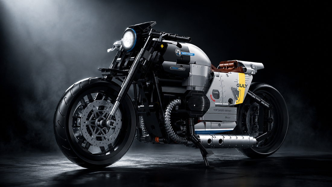Inside the Retro Cruiser: The Mechanical Details That Make This Build Feel Alive 🏍️