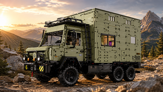 Inside the Expedition Camper Brick Build That Opens Into a Mobile Base BR10661