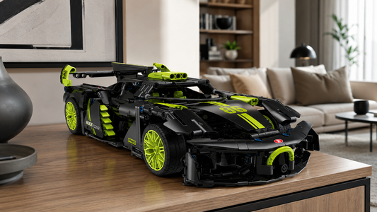 Two Display Modes, One Track Car — Explosive Armour Brick Build BR60511