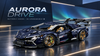 BR10624 1:8 Starry Blue Concept Supercar – Open-Armour & Gold Wheels