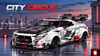 BR10630 1:8 Widebody Concept Racer – White & Red with Steering Linkage & Steam-Smoke - BrickRoyal