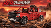 BR10633 1:14 RC Off-Road Pickup – Electroplated Red with 360° Drift - BrickRoyal