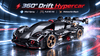 BR10654 1:10 RC Drift Hypercar – 360° Drift & Mist Spray, Full RC Included - BrickRoyal