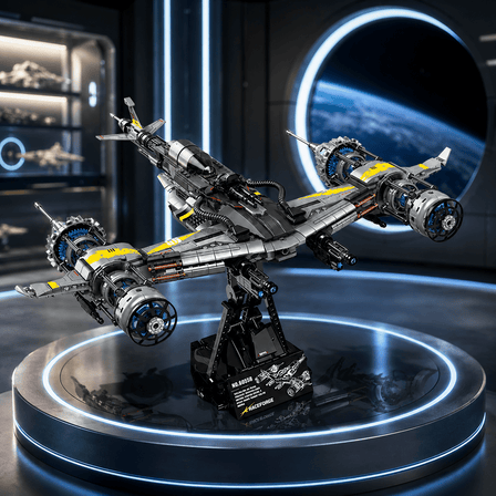 BR60559 RC-Ready Retro-Futuristic Starfighter - BrickRoyal
