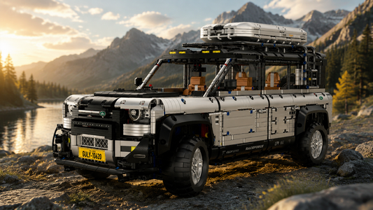 The Electroplated Silver Overland SUV Built for Adventure BR10620