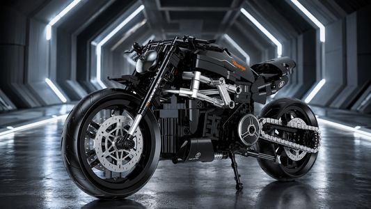 Long. Low. Orange-Trimmed. Chain-Driven. The Power Cruiser That Commits BR60551