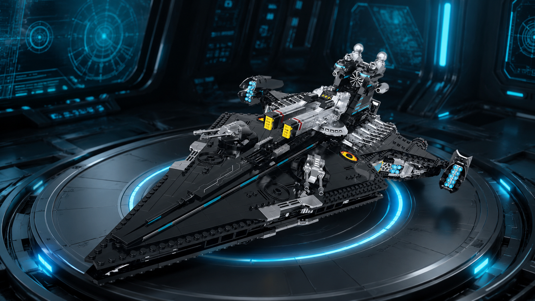 BR60530 One Dark Wedge — The Interstellar Cruiser Brick Build