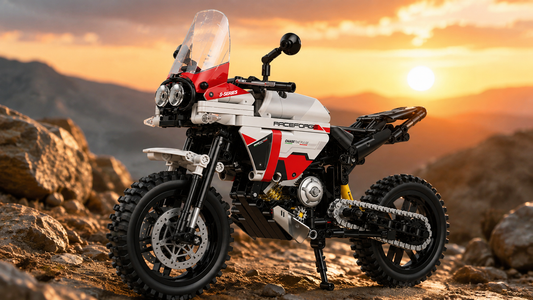 Adventure Touring. White and Red. Built for Everywhere BR60552