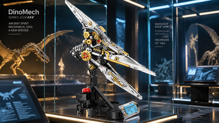 Awaken the Prehistoric Skies: Mechanical Pterosaur with Spray & Sound BR0007