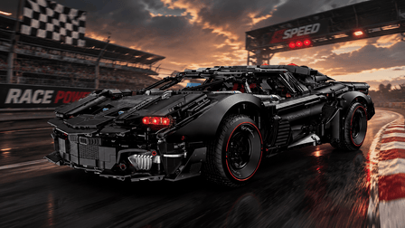 Inside BR10618: An Armored Matte-Black Supercar Build for Collectors - BrickRoyal