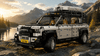 The Electroplated Silver Overland SUV Built for Adventure BR10620 - BrickRoyal