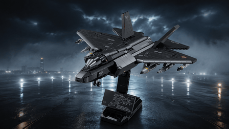 Why This Stealth Fighter Feels Ready for Takeoff  BR60550 - BrickRoyal