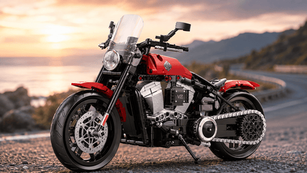 Why This Touring Cruiser Build Feels Like a Real Machine BR60534 🏍️ - BrickRoyal