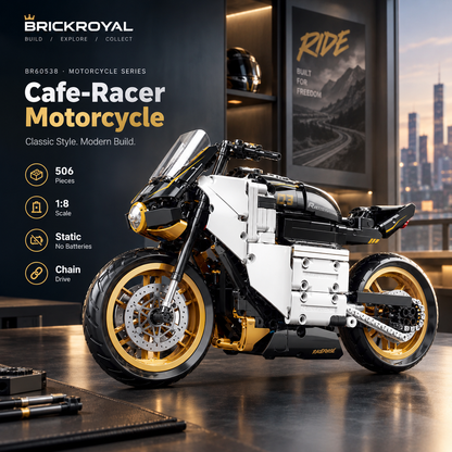 1:8 Urban Roadster Motorcycle Building Kit