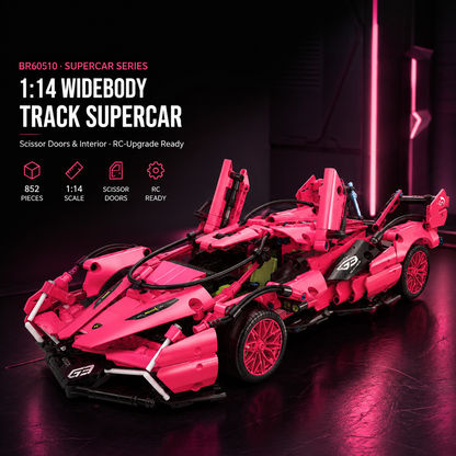1:14 Track Supercar Building Kit