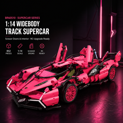 1:14 Track Supercar Building Kit