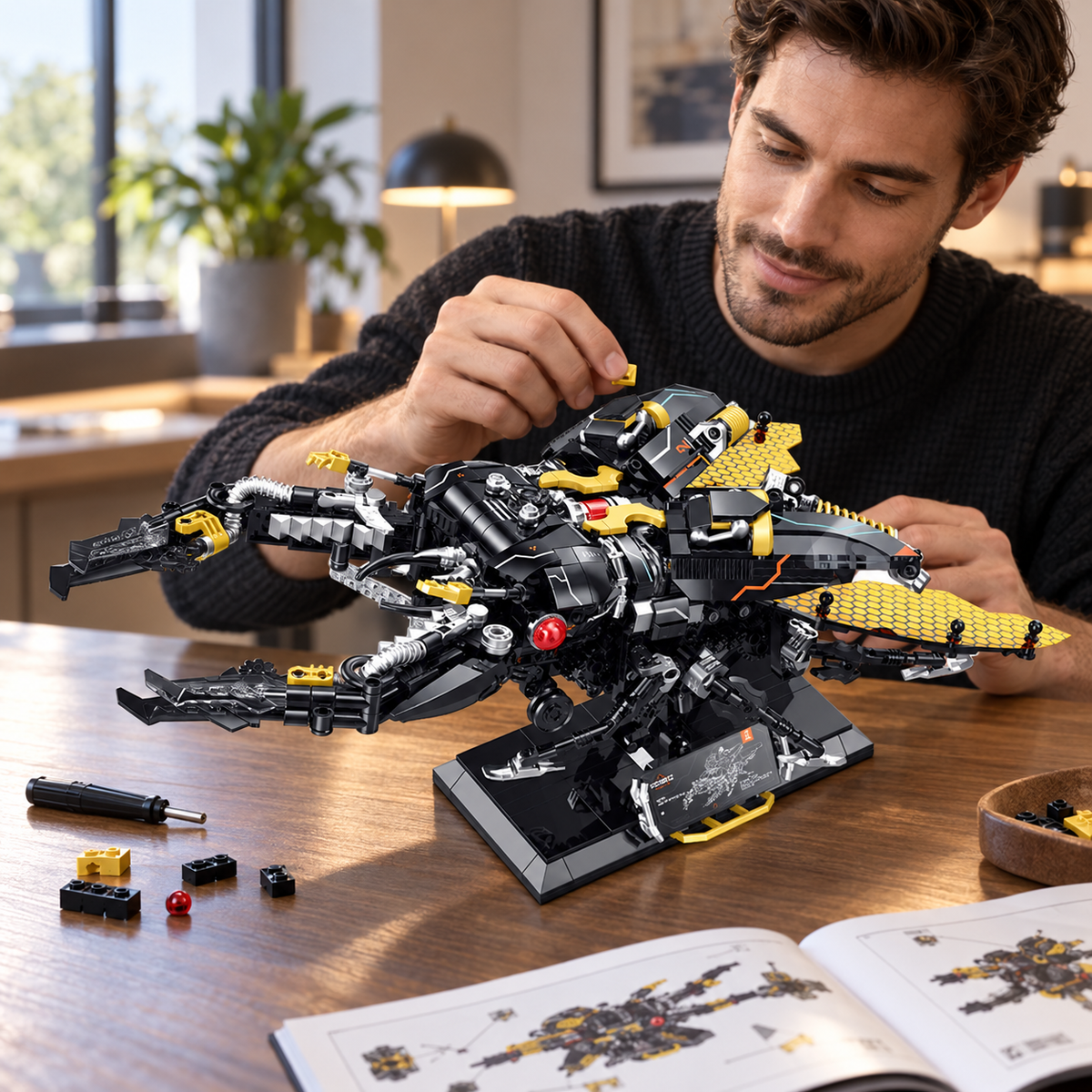 Mechanical Stag Beetle Building Set