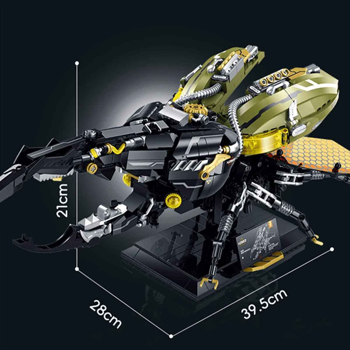 Mechanical Hercules Beetle Building Set