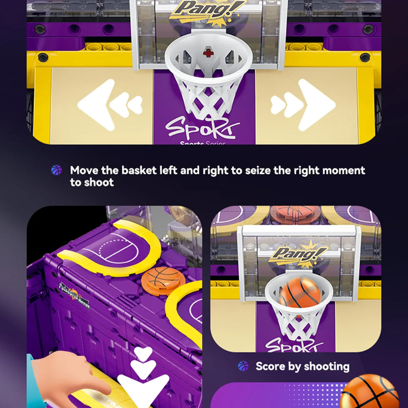 Desktop Basketball Arcade Building Blocks