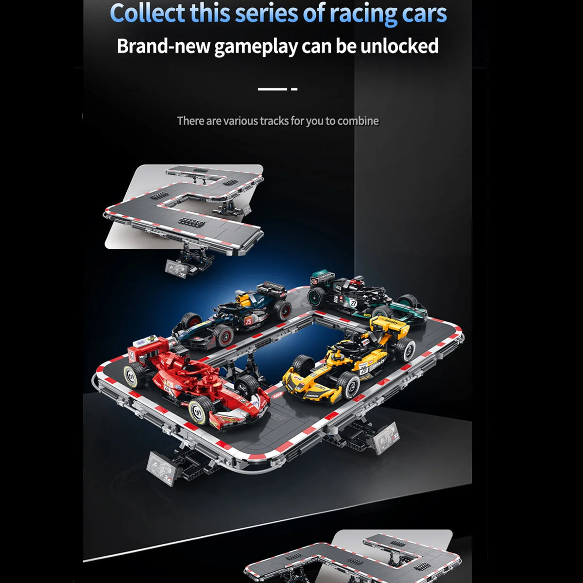 Grand Prix Formula Race Car Building Blocks