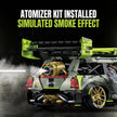 1:10 Wide-Body Drift Stunt Car Building Set — Army Green