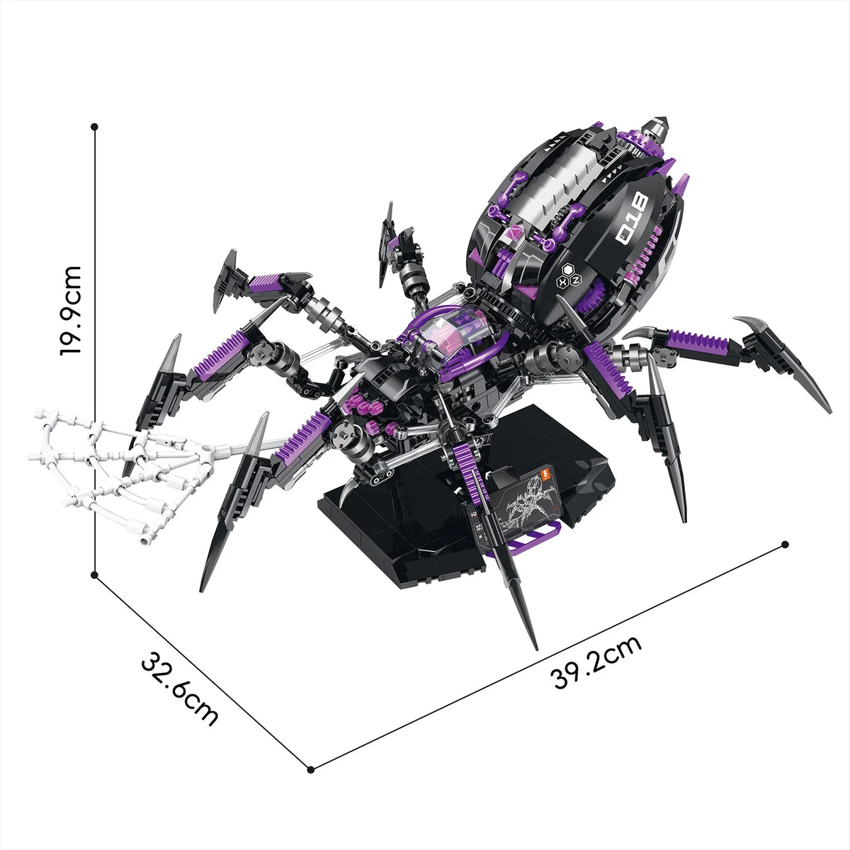 Cyberpunk Mechanical Spider Building Blocks
