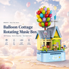 Balloon Cottage Rotating Music Box Building Set