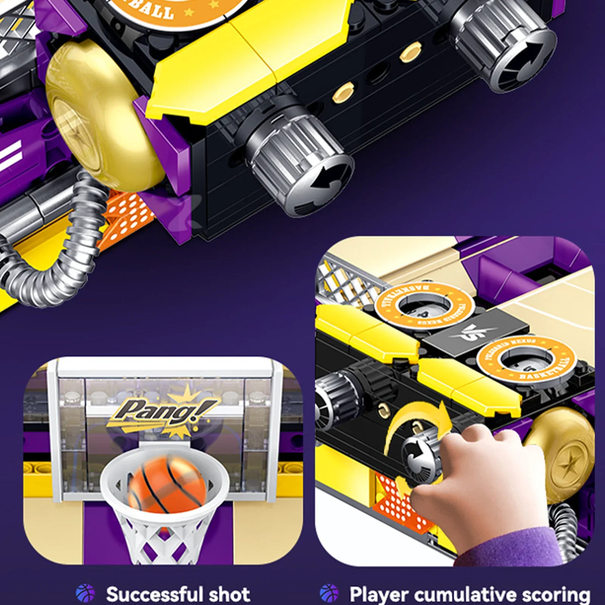 Desktop Basketball Arcade Building Blocks