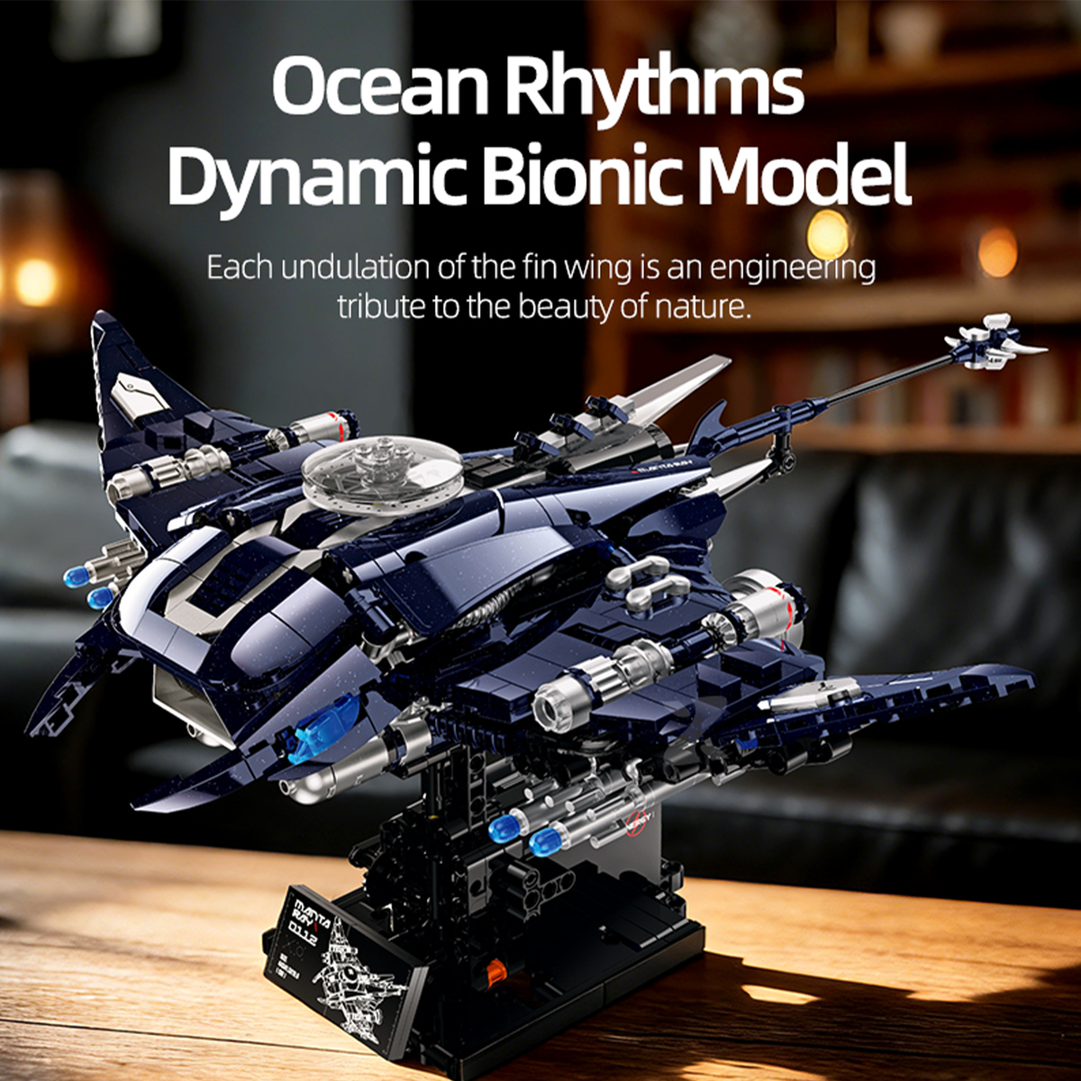 Manta Ray Bionic Building Set