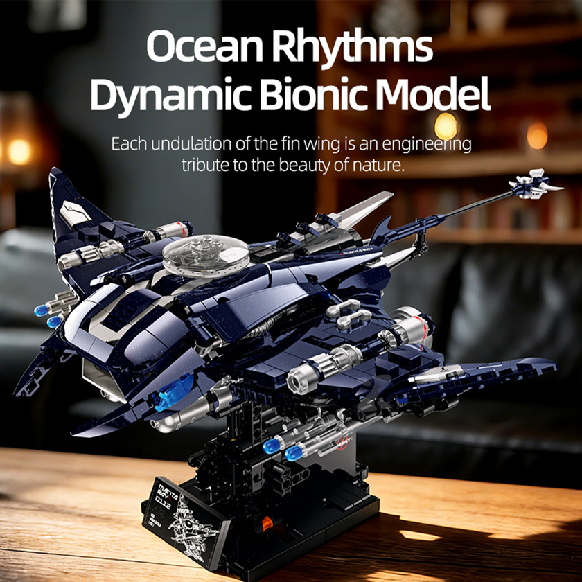 Manta Ray Bionic Building Set