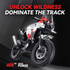 1:8 Off-Road Adventure Motorcycle Building Kit | Mechanical Building Kits | BrickRoyal