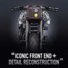 1:8 Street Tracker Motorcycle Building Kit | Mechanical Building Kits | BrickRoyal