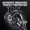 1:8 Street Tracker Motorcycle Building Kit | Mechanical Building Kits | BrickRoyal
