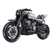 1:8 Street Tracker Motorcycle Building Kit | Mechanical Building Kits | BrickRoyal