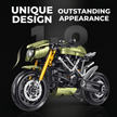 1:8 Streetfighter Motorcycle Building Kit | Mechanical Building Kits | BrickRoyal