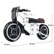 1:8 Urban Roadster Motorcycle Building Kit | Mechanical Building Kits | BrickRoyal