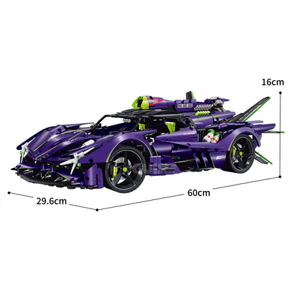 1:8 Concept Combat Supercar — Nitro Purple