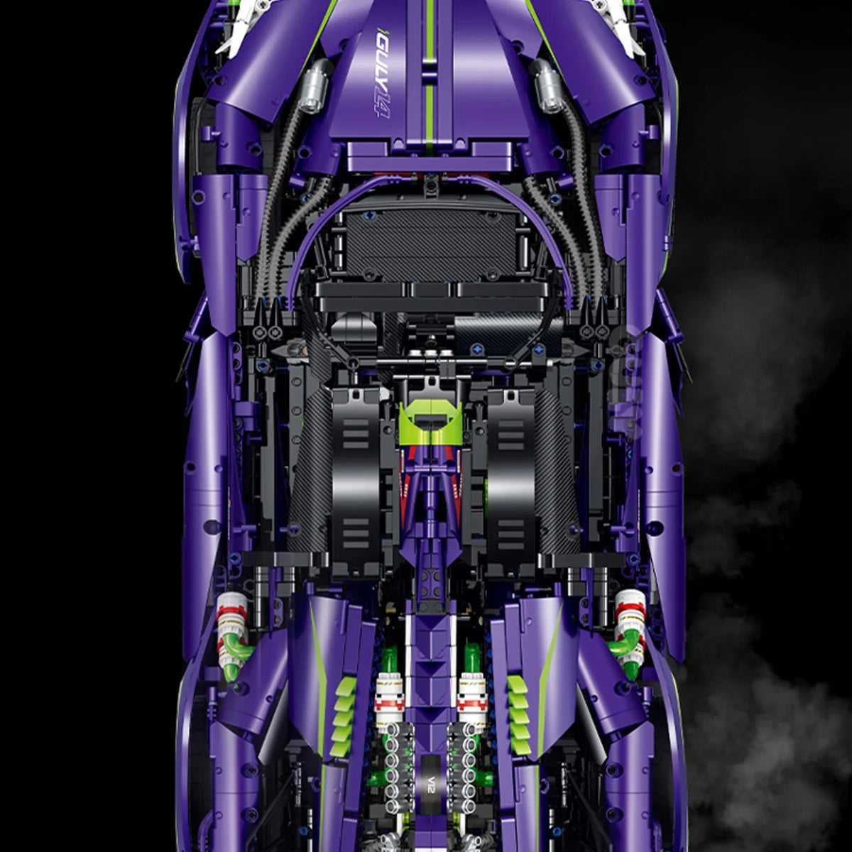 1:8 Concept Combat Supercar — Nitro Purple