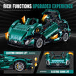 1:8 Concept Supercar Building Set — British Green