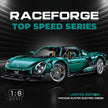1:8 Concept Supercar Building Set — British Green